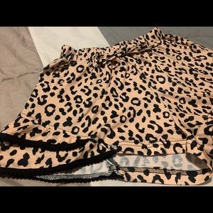 cheetah print shorts